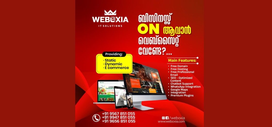 Best Web Development Company in Kannur, best web development company in Kannur, kerala, Best Web designing Company in Kannur, Top web development company in Kannur, Leading web development company in Kannur, Web development company in Kannur, Weboxia,Best IT Company in Kannur,Best website development company in kerala